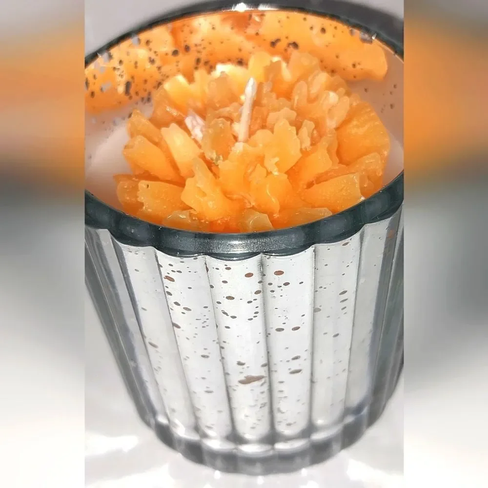 Hand crafted limited edition Abstract magic candle
